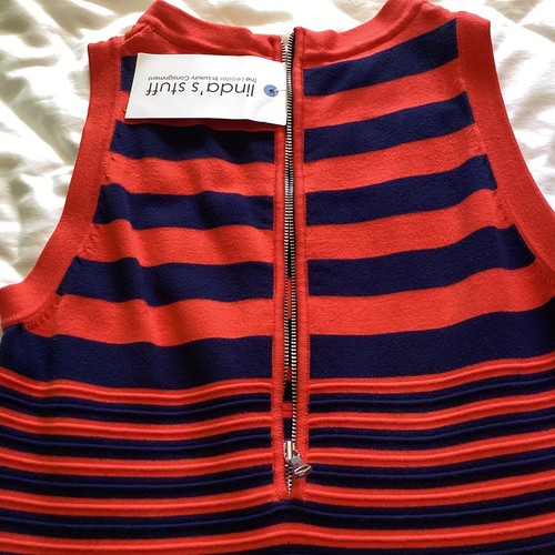 Womens MILLY Striped Knit Dress size S - Picture 2 of 4