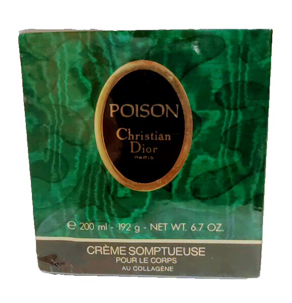 ❤️POISON DIOR PERFUMED BODY CREME WITH COLLAGEN,6.7oz.200ml