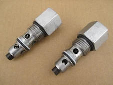2 AUTO HYDRO CHECK RELIEF VALVES FOR PART 9500085P SU9500085 SU-9500085