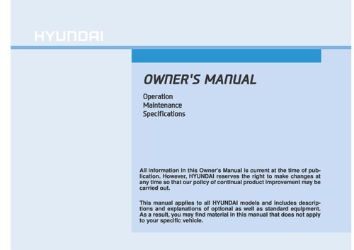 HYUNDAI SANTA FE OWNERS MANUAL HANDBOOK - ALL YEARS - NEW PRINT - FREE POSTAGE - Picture 11 of 15