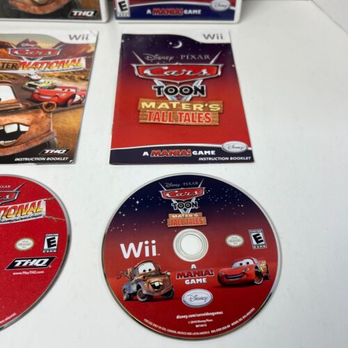 Disney Cars Mater-National Championship & Toon Mater's Tall Tales Nintendo Wii - Imagen 6 de 15