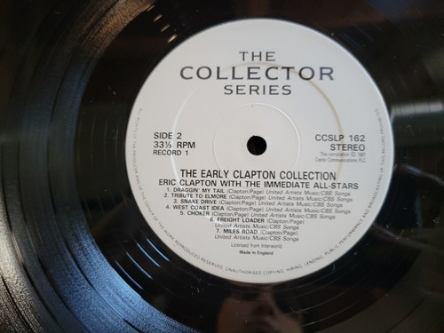 ERIC CLAPTON EARLY COLLECTION IMPORT COLLECTOR SERIES YARDBIRDS 2LP - Picture 5 of 7