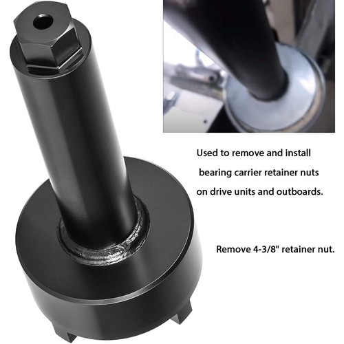 Bearing Carrier Retainer Wrench Tool for Mercury Mercruiser Alpha Bravo 91-61069 - Picture 3 of 11