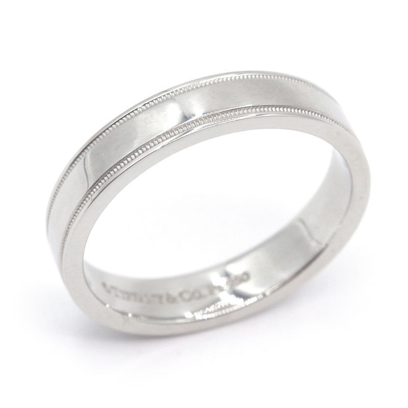 Tiffany & Co. PT950 750 二重リング Tiffany & Co. PT950 750
