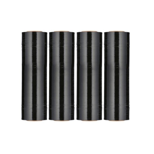 Película retráctil negra oscura de 15" x 1500' 63 Ga 8 RLS - Imagen 2 de 7