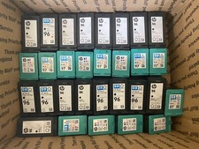 LOT of 56 Virgin Genuine HP 96 98 BLACK 97 COLOR INK CARTRIDGE EMPTY