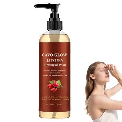 #ad Cavo Glow Luxury Body Oil Firming Hydrating Oil for Crepe Skin After Shower $22.99