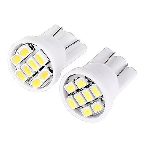 10PCS Car Interior Inside Dome Door License Plate Reading Light White Led Bulbs - Picture 2 of 11