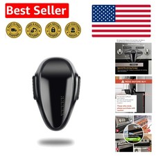 Child Safety Oven Door Lock - Easy Installation Heat-Resistant Design Black
