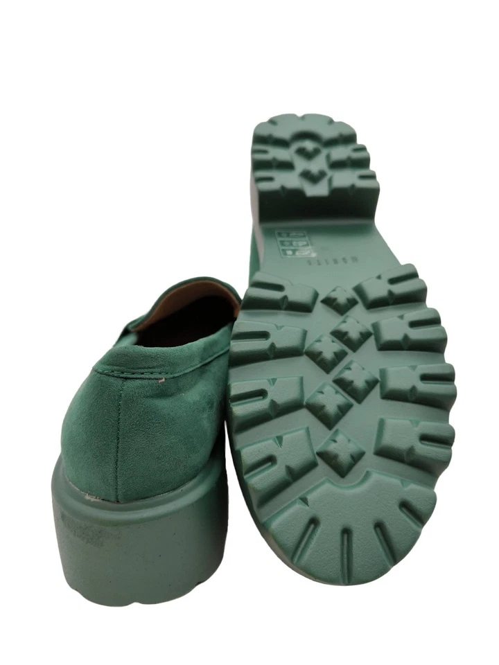 MOHITO Mocasines Mujeres Zapatos Talla EU 39 verde look casual - Imagen 2 de 4