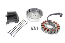 FXD 50 Amp Three Phase Alternator Kit fits Harley Davidson