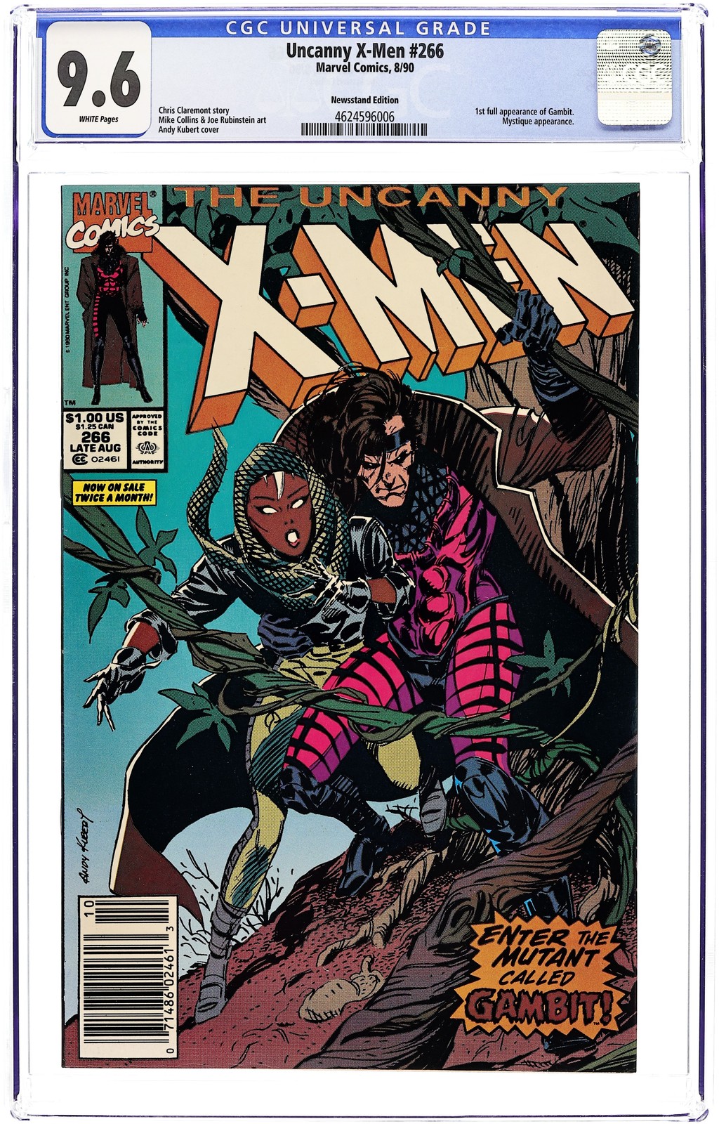 アメコミリーフ X-Men #266 CGC 6.5 Newstand s-l1200.jpg