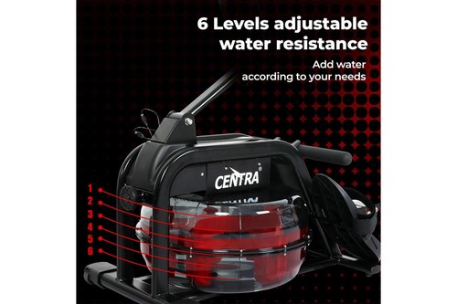 Centra Water Resistance Rowing Machine Full Body Cardio Fitness Equipment Home - Picture 7 of 10