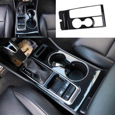 Style Carbon Fiber Central Console Gear Shift Panel For Hyundai Tucson 2016-2021