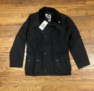 John Partridge Mens Black 5320 Land owner wax cotton Jacket Size Small NWT -$395