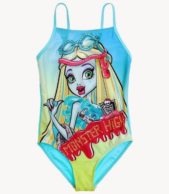Monster High Badeanzug Bikini Tankini Bademode Abbey blau