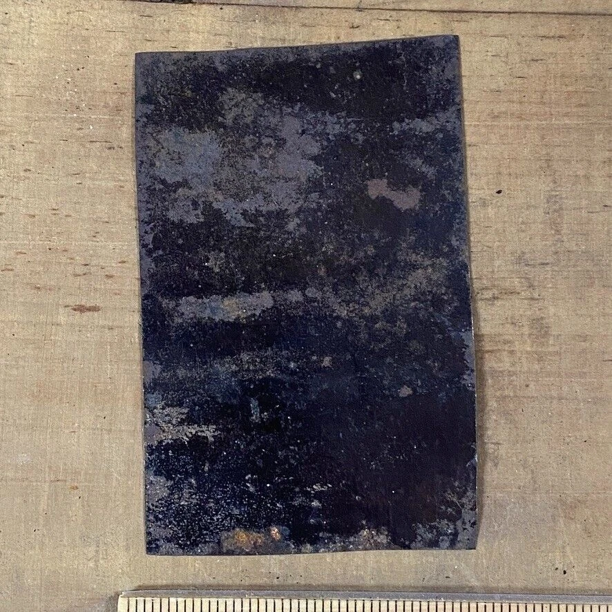 Late 1800s TinType Photo of Marching Band Musicians w Instruments Valve Trombone - Image 4 of 4