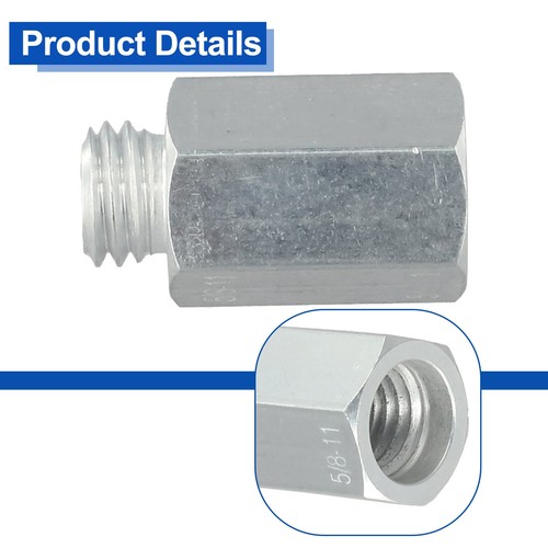 Polisher Interface Adapter Replacement Silver Adapter Extender Fittings - Picture 9 of 12