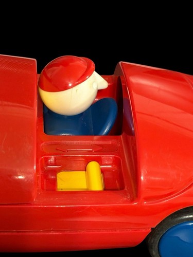 Vintage AMBI Toys Mystery Car Toy Car 1980’s Red Made in Holland #A21 - Picture 13 of 13