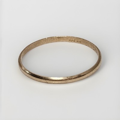 VINTAGE 1950 PPC 10K YELLOW GOLD BABY/ CHILDS Toddler BAND RING