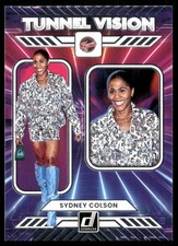 2025 Panini Donruss WNBA SYDNEY COLSON #11 TUNNEL VISION INSERT