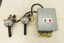 Air Hoist Tool Balancer 8-Button 2-Handle Pendant Control Panel Assembly