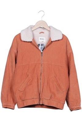 Roxy Jacke Damen Anorak Jacket Kurzmantel Gr. XS Baumwolle Orange #756hgfq