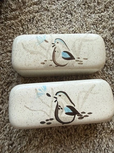 Red Wing Bob White Butter Dish Lid No Damage