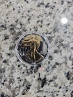 1987 Silver Eagle Gold Gild .9999 Dollar 1oz Coin