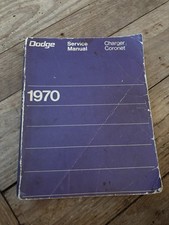 1970 Dodge Charger Coronet Super Bee 500 B-body Shop Service Repair Manual