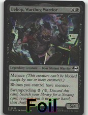 Bebop, Warthog Warrior- (LP)-*Foil*-EN-[TMT - 59]