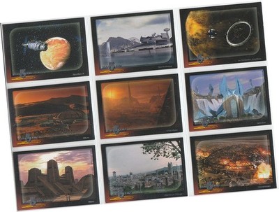 Babylon 5 Special Edition SE 9 Karten  Worlds Of Babylon 5  Chase Set W1-W9 1997