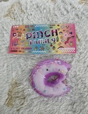 Purple Frosted Taba Squishy Donut Stress Relief Fidget Squeeze Toy