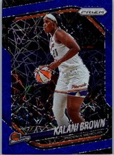 2025 Panini Prizm WNBA Kalani Brown #55 Blue Velocity