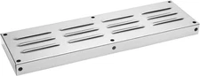 Skyflame Stainless Steel Venting Panel for Masonry Fire Pits and Silver 