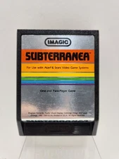 Atari 2600 SUBTERRANEA IMagic Authentic TESTED Cart Only RARE