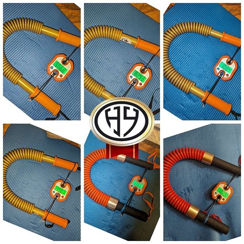 HAOYING Power Twister Bar Germany Spring Arm Chest Strengthen (Gold 30kg-110kg) - Picture 9 of 31