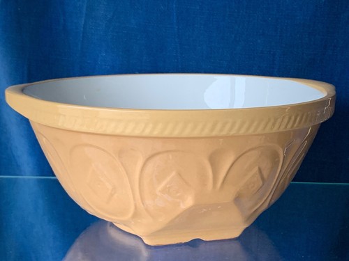 Antique Queen of Diamonds GREEN'S POTTERY Dough Bowl Mixing MADE IN ENGLAND ❤️m9 - Foto 3 di 9