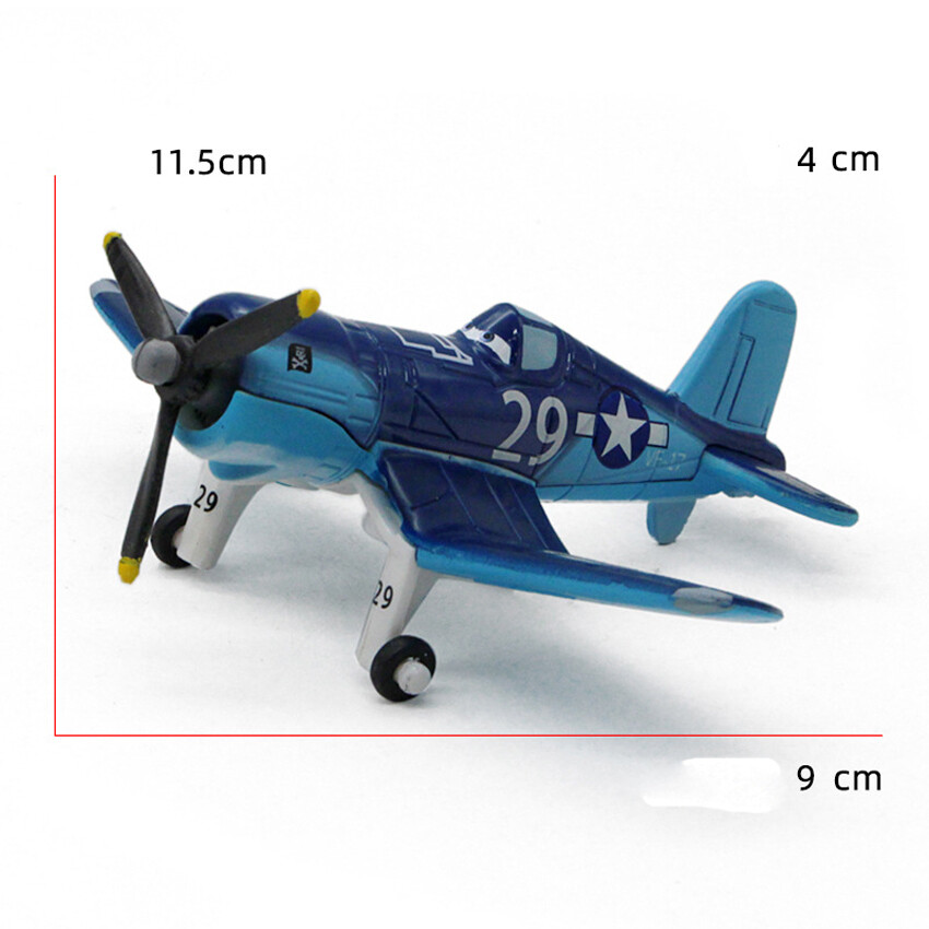 Movie Toy Kids Collect Gifts Diecast Dusty Disney Planes Model 1:55 Loop - Picture 12 of 33