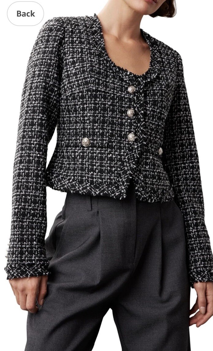 Brand: Derek Lam Collective Women's Cropped Button Up Jacket