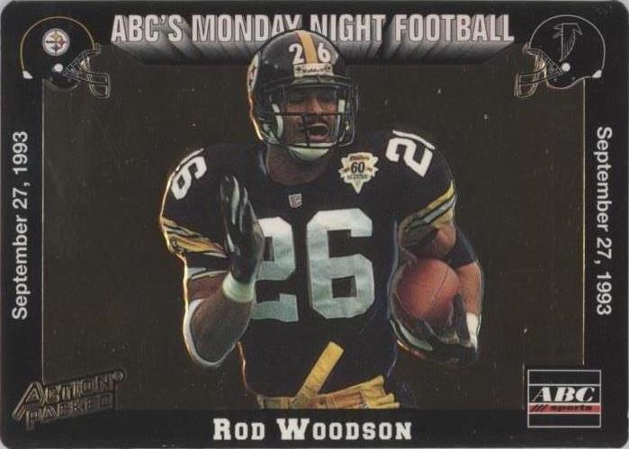 1993 Action Packed Monday Night Football Rod Woodson #13 - 1 of 2