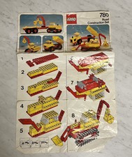 LEGO Vintage 1976 Road Construction Set #780 ...