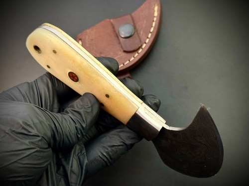 Jayger Handarbeit Lederschneider | Skiver | Holzgriff | Lederbezug - Bild 12 von 27