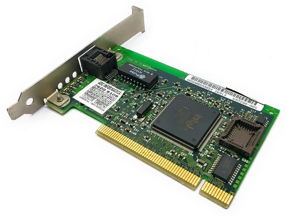 Intel HP 668061-005 317606-001 317607-001 723183-001 Ethernet Card PCI Adapter - Image 3 of 4