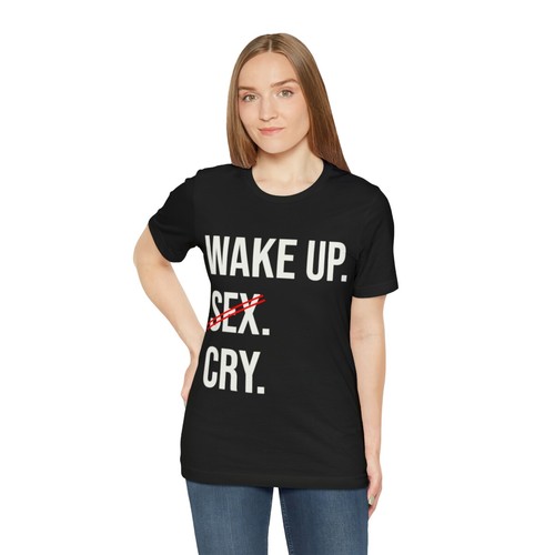 SVEGLIATI. SESSO. CRY. T-shirt//FUTURE GHOST - Foto 6 di 13