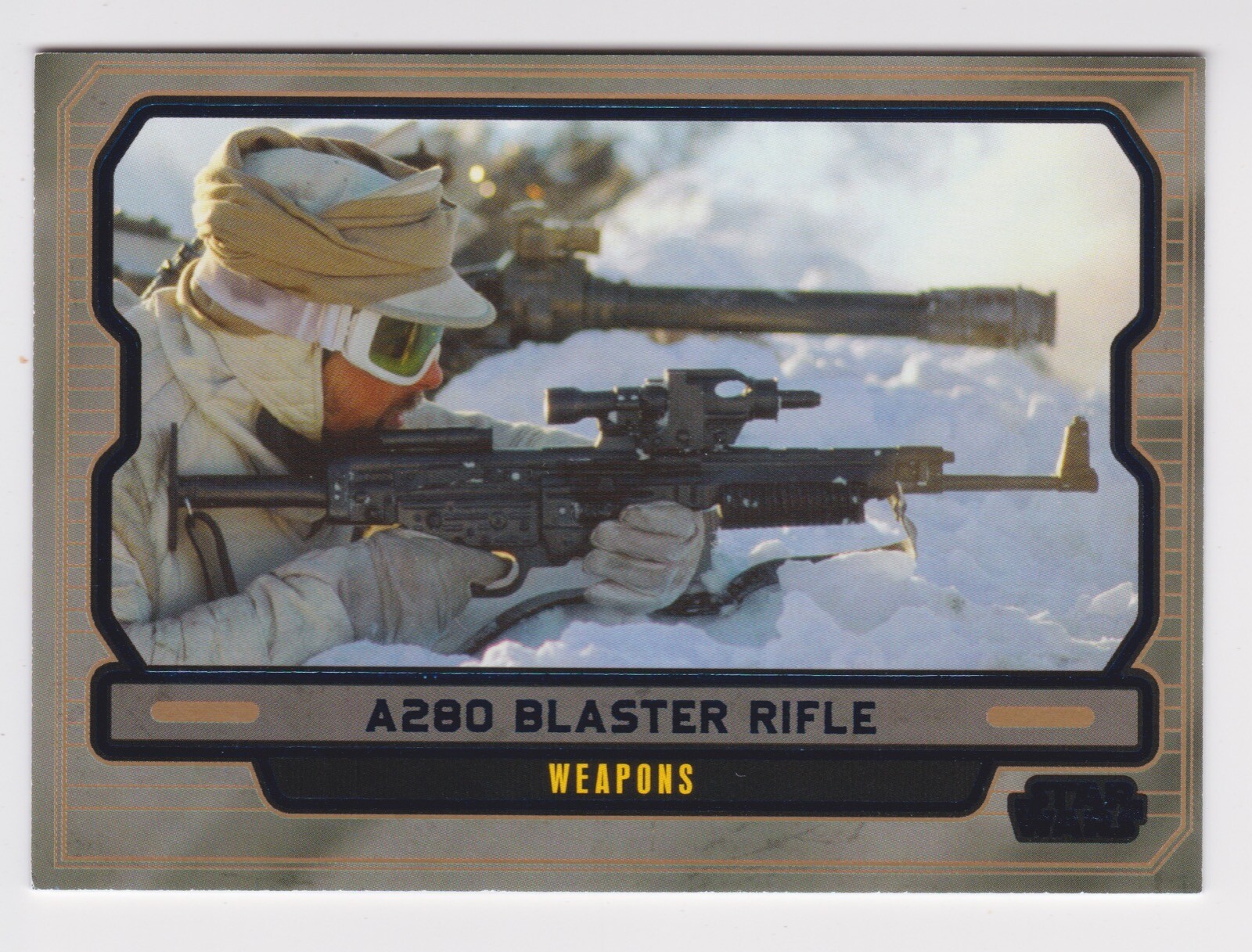 2013 Topps Star Wars Galactic Files Series 2 SP Blue Foil #625 Weapons 31/350