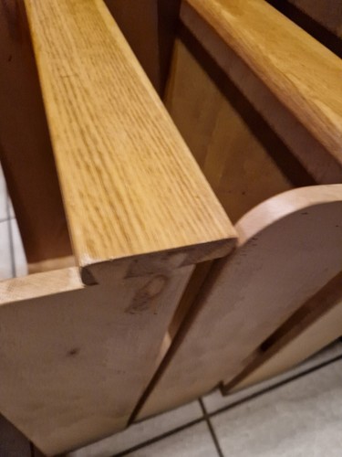 1 /4 Schublade Schubkasten Holz aus Oma´s Wäscheschrank 55,0 x 39,5 x 12,7 cm - Bild 9 von 17