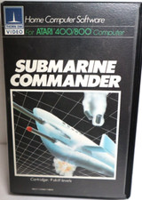 Atari Cartridge Computer Submarine Commander Thorn EMI MIB Complete 1982