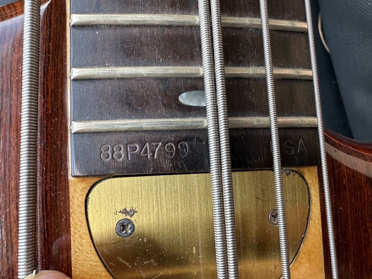 1988 Alembic Persuader PMSB-5 5-string Bass signed by Stanley