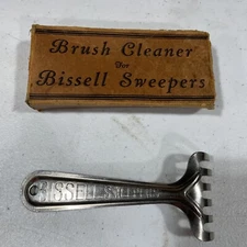 Antique Brush Cleaner by Brissell Sweepers, Original Box, Instruction Booklet